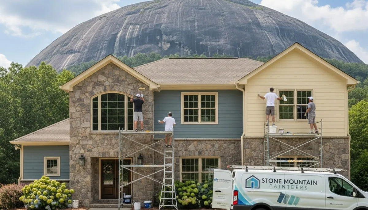 Atlanta, GA house painting service for exterior painting and professional residential home refresh